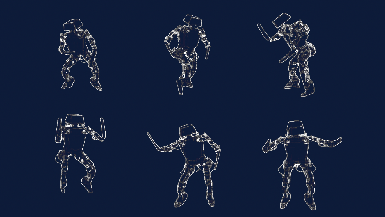 Lifelike Motions for Robotic Characters - dissertation figure